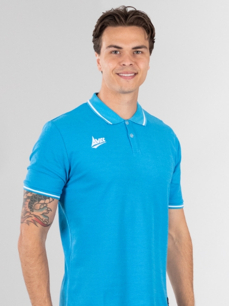 Picture of ELITE + PIQUE POLO - SKY