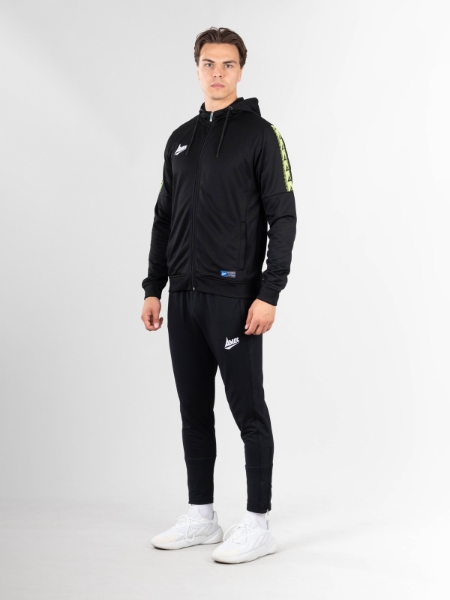 Picture of EVOLVE FZ HOODIE - BLACK/NEON YELLOW