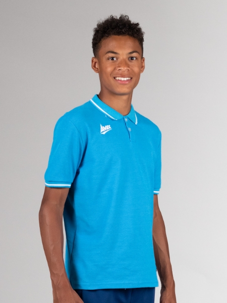 Picture of ELITE + PIQUE POLO - SKY