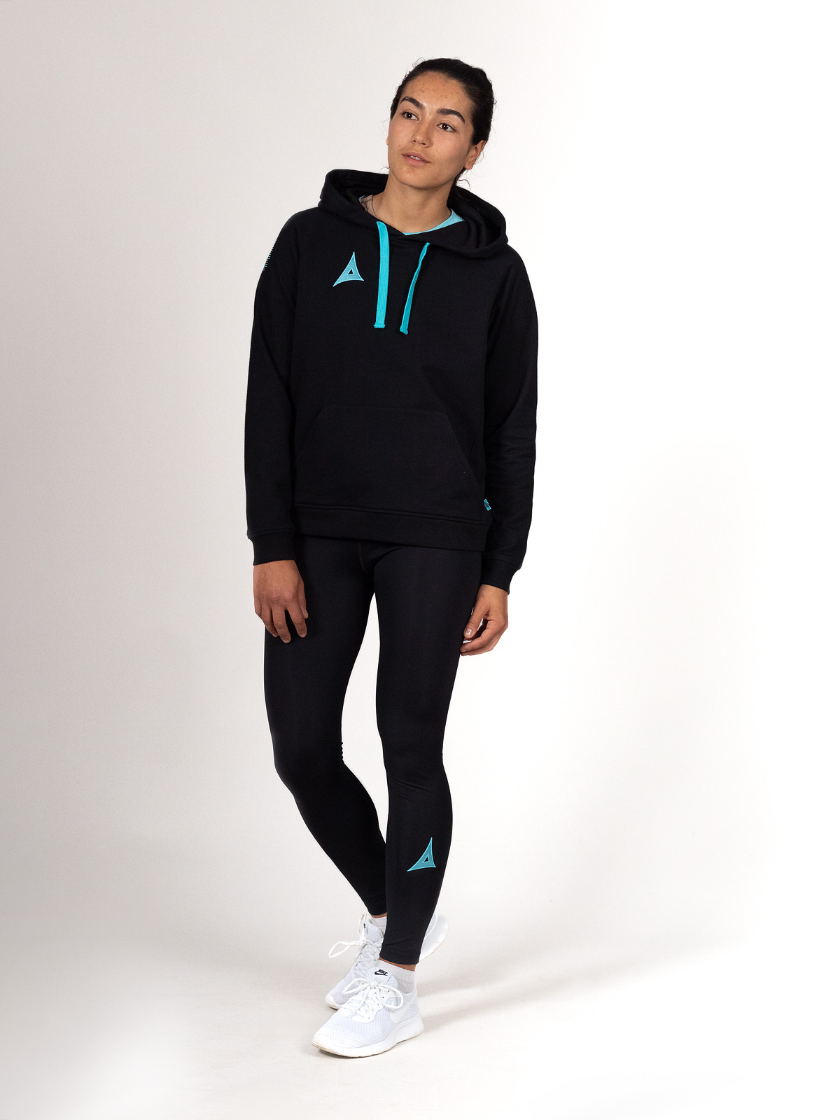 picture of enigma wmns oth fleece hoodie - black