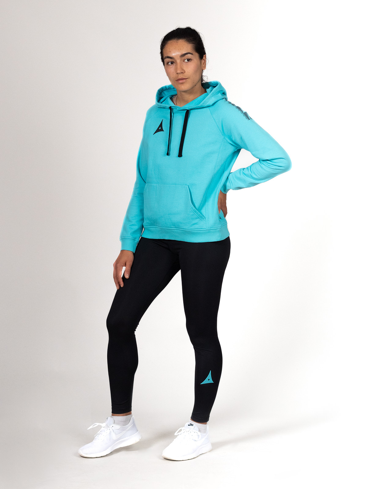 picture of enigma wmns oth fleece hoodie - hyper blue