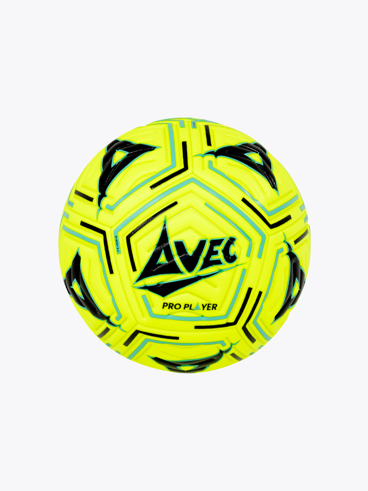 picture of pro player football - hi-vis yellow
