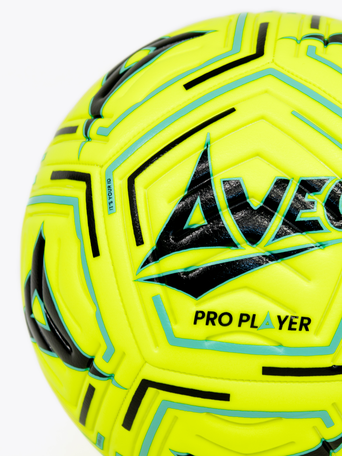 picture of pro player football - hi-vis yellow