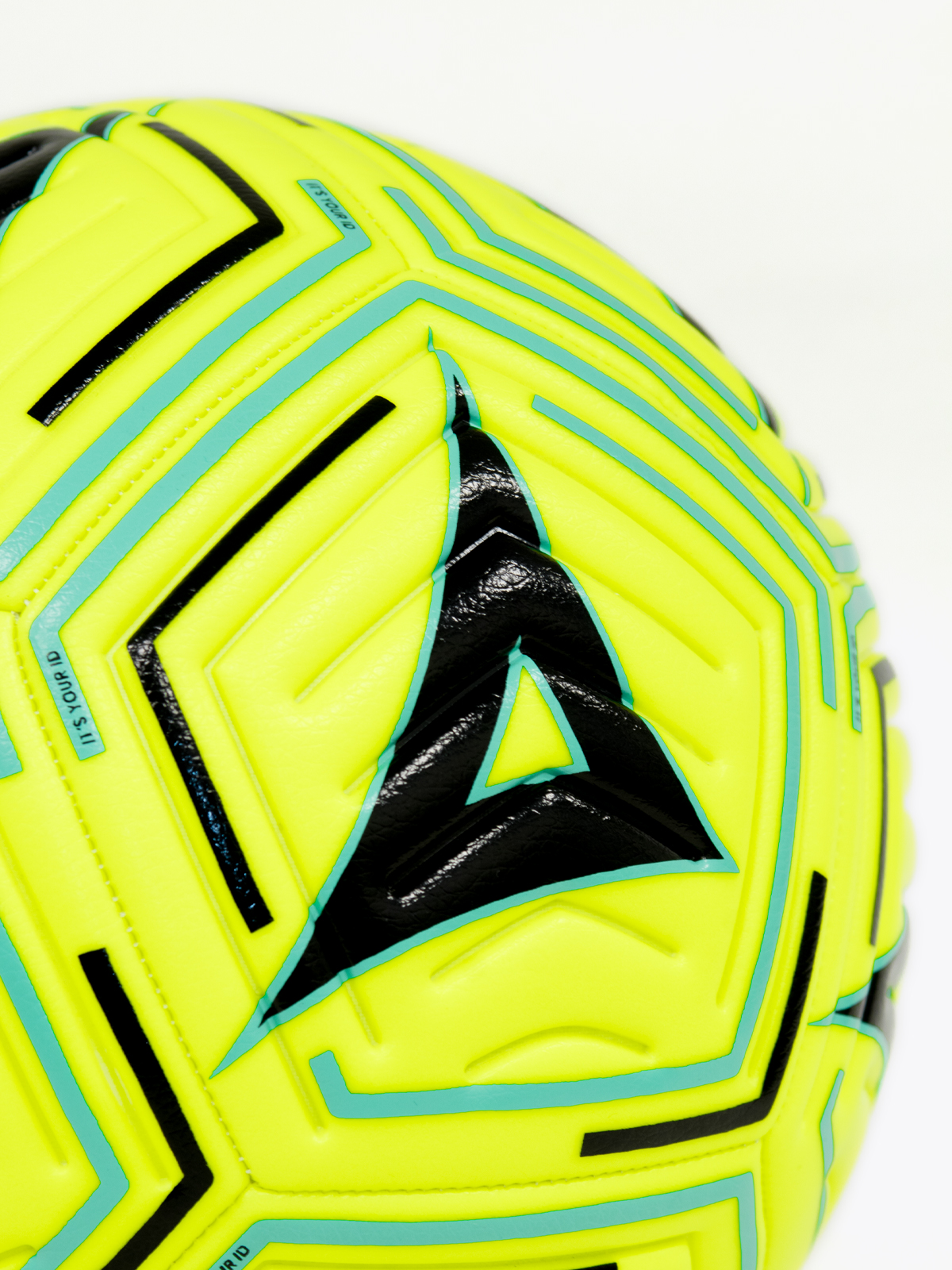 picture of pro player football - hi-vis yellow