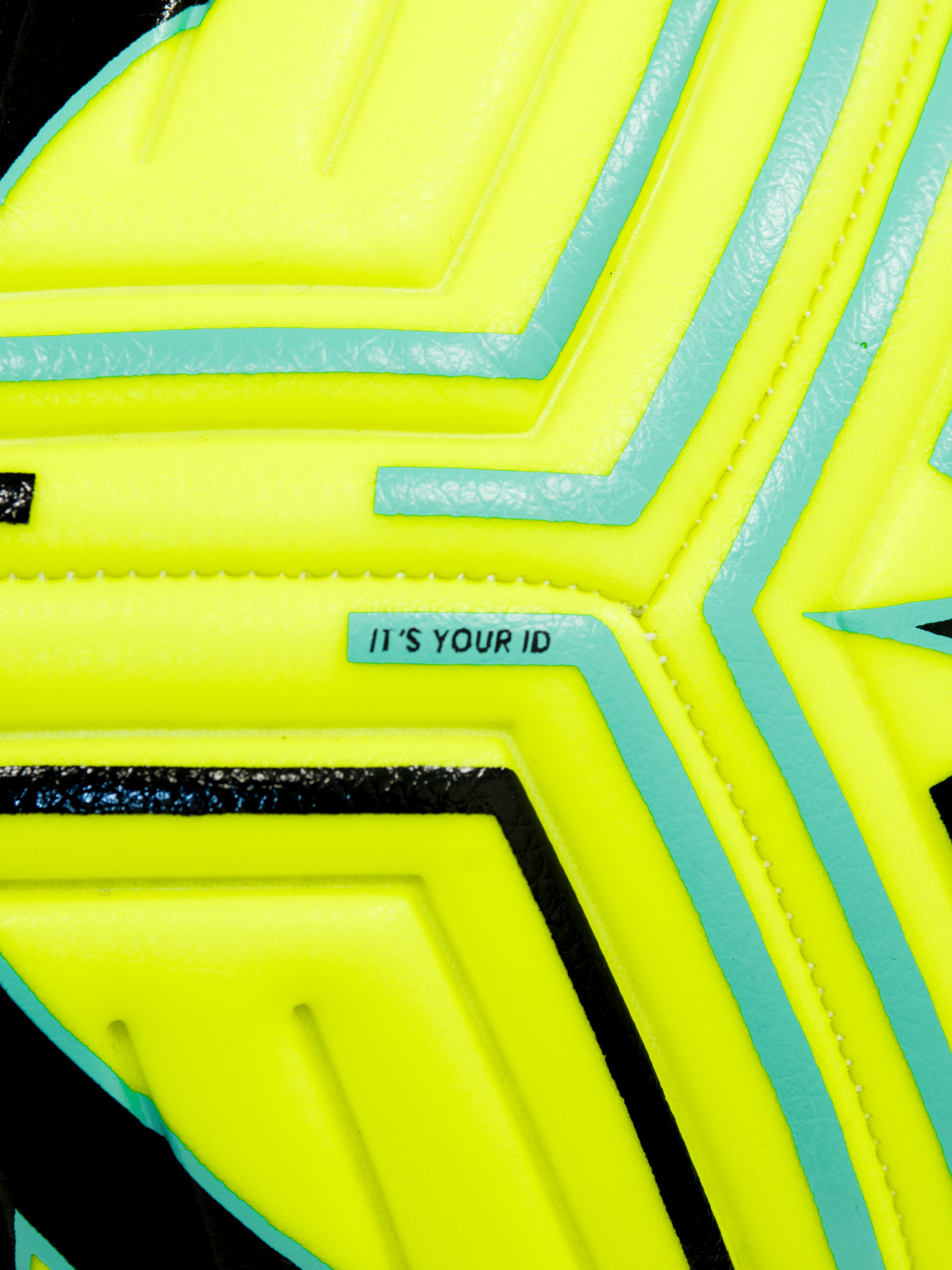 picture of pro player football - hi-vis yellow